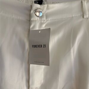 Forever 21 Cream Trousers